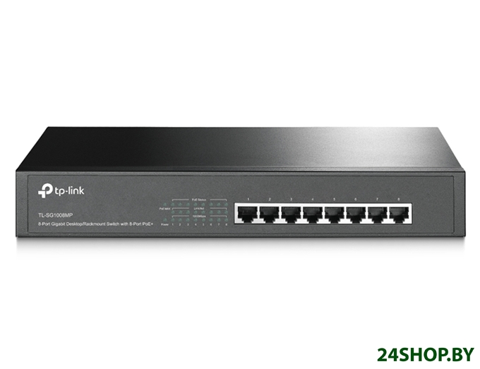 Коммутатор TP-Link TL-SG1008MP Коммутатор TP-Link TL-SG1008MP