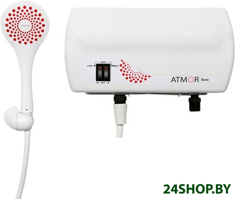 Водонагреватель Atmor Basic 3500 3.5 кВт (душ) Водонагреватель Atmor Basic 3500 3.5 кВт (душ)