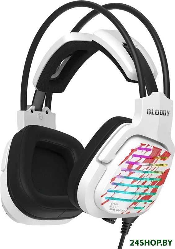 Наушники A4Tech Bloody G565 (белый) Наушники A4Tech Bloody G565 (белый)