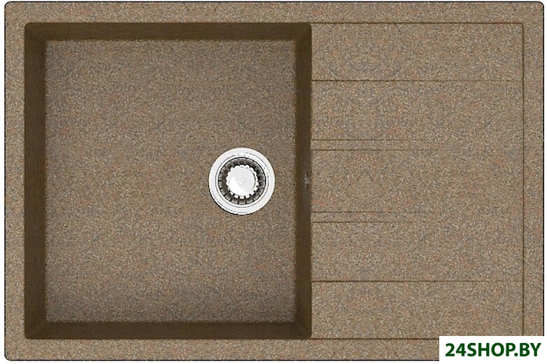 Кухонная мойка Zett Lab 161/Q9 (терракотовый) Кухонная мойка Zett Lab 161/Q9 (терракотовый)