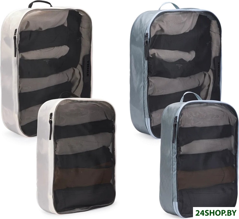 Органайзер Thule Packing Cube 2*M+2*L с сеткой 3205580 TPCS205POND/W (белый/голубой) Органайзер Thule Packing Cube 2*M+2*L с сеткой 3205580 TPCS205POND/W (белый/голубой)