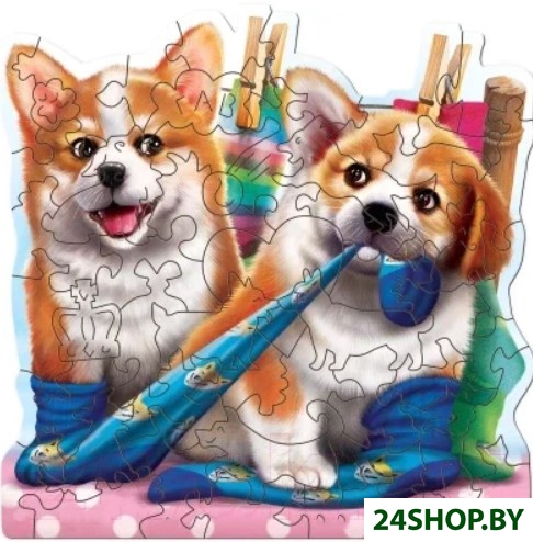 Пазл Нескучные игры Dogs in the socks 8419/36 Пазл Нескучные игры Dogs in the socks 8419/36