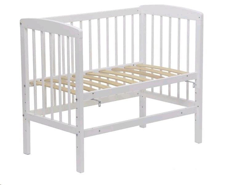 Приставная детская кроватка Polini Kids Simple 100 (белый) Приставная детская кроватка Polini Kids Simple 100 (белый)