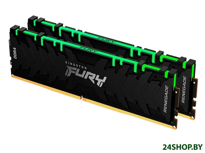 Оперативная память Kingston FURY Renegade RGB 2x8GB DDR4 PC4-36800 KF446C19RBAK2/16 Оперативная память Kingston FURY Renegade RGB 2x8GB DDR4 PC4-36800 KF446C19RBAK2/16