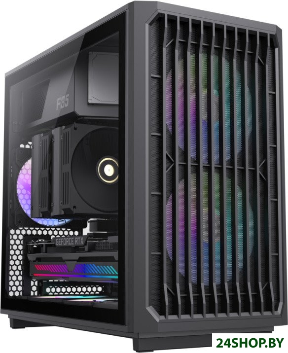 Корпус GameMax GameMax F35 BK (черный) Корпус GameMax GameMax F35 BK (черный)