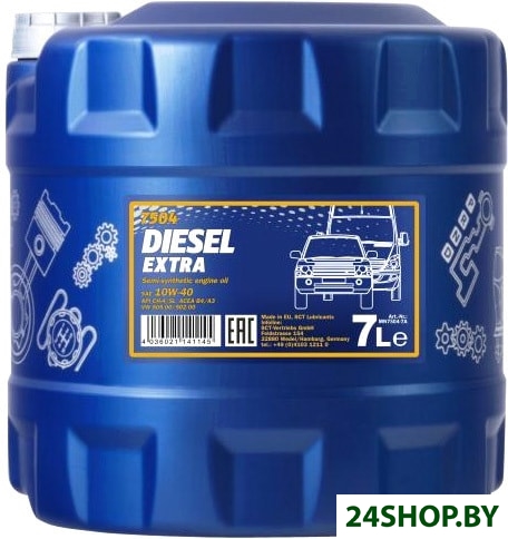 Моторное масло Mannol DIESEL EXTRA 10W-40 7л Моторное масло Mannol DIESEL EXTRA 10W-40 7л