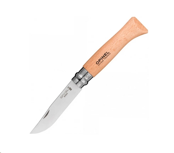 Нож туристический OPINEL №8 / 000405 (нержавеющая сталь, бук, блистер) Нож туристический OPINEL №8 / 000405 (нержавеющая сталь, бук, блистер)