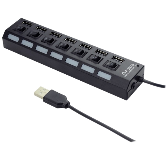 USB-хаб Gembird UHB-U2P7-03 USB-хаб Gembird UHB-U2P7-03
