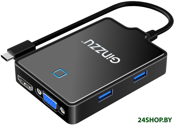 USB-хаб Ginzzu GR-770UB USB-хаб Ginzzu GR-770UB