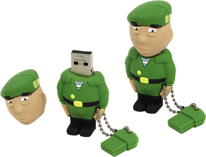 Флеш-память USB Iconik Sold 16Gb (RB-SOLDM-16GB) Флеш-память USB Iconik Sold 16Gb (RB-SOLDM-16GB)
