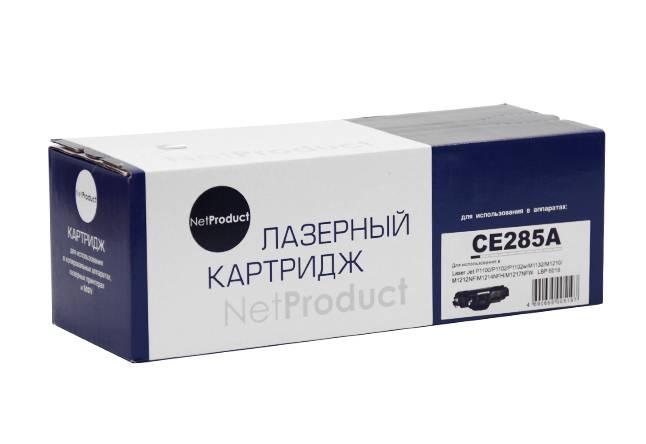 Картридж для принтера NetProduct N-CE285A Картридж для принтера NetProduct N-CE285A
