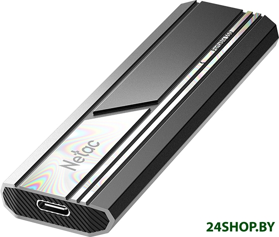 Внешний накопитель Netac ZX10 2TB NT01ZX10-002T-32BK Внешний накопитель Netac ZX10 2TB NT01ZX10-002T-32BK