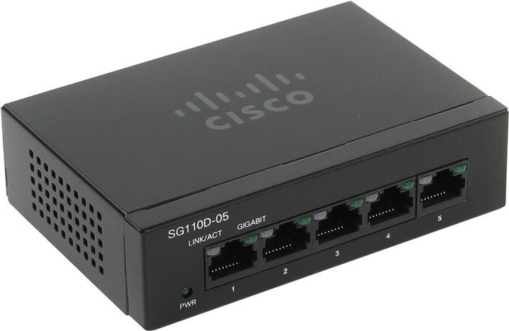 Коммутатор CISCO SB SG110D-05-EU Коммутатор CISCO SB SG110D-05-EU