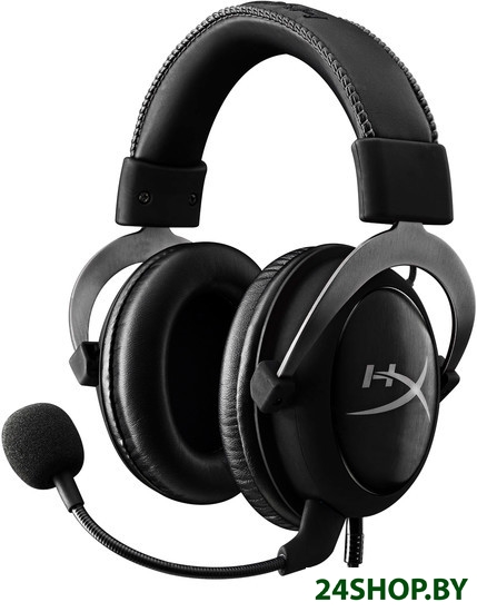 Наушники с микрофоном HyperX Cloud II (пушечно-металлический) (KHX-HSCP-GM) Наушники с микрофоном HyperX Cloud II (пушечно-металлический) (KHX-HSCP-GM)