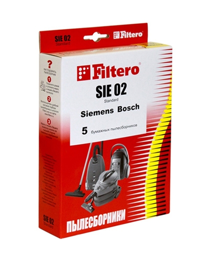 Пылесборники Filtero SIE 02 Standard Пылесборники Filtero SIE 02 Standard