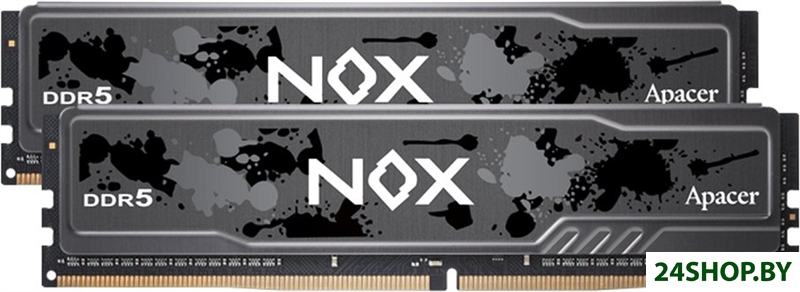 Оперативная память Apacer NOX 2x32ГБ DDR5 5200 МГц AH5U64G52C522MBAA-2 Оперативная память Apacer NOX 2x32ГБ DDR5 5200 МГц AH5U64G52C522MBAA-2