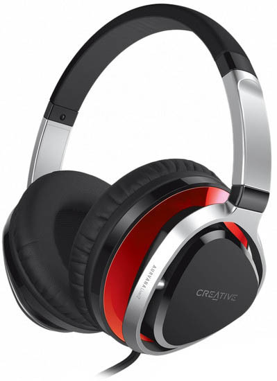 Гарнитура CREATIVE Aurvana Live!2 Red-Black Гарнитура CREATIVE Aurvana Live!2 Red-Black