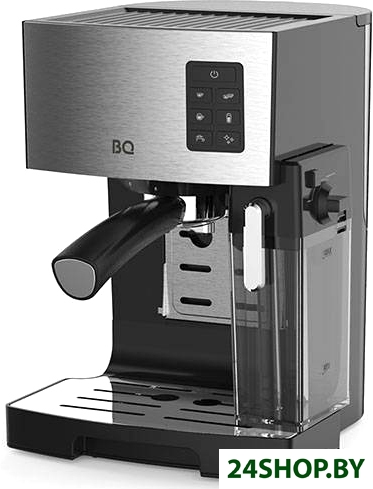 Рожковая помповая кофеварка BQ CM9002 (нержавеющая сталь, черный) Рожковая помповая кофеварка BQ CM9002 (нержавеющая сталь, черный)