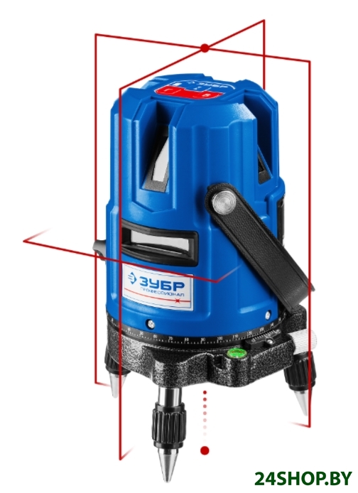Лазерный нивелир Зубр Крест-55 34904 Лазерный нивелир Зубр Крест-55 34904