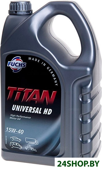 Моторное масло Fuchs Titan Universal HD 15W-40 5л Моторное масло Fuchs Titan Universal HD 15W-40 5л