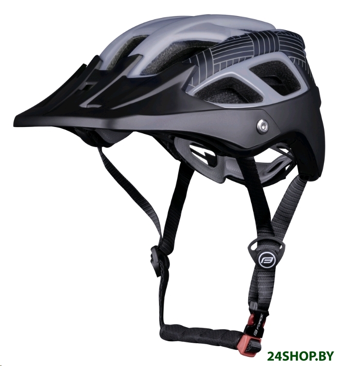 Велошлем Force Aves MTB (серый/черный, L/XL) (RZ01348) Велошлем Force Aves MTB (серый/черный, L/XL) (RZ01348)