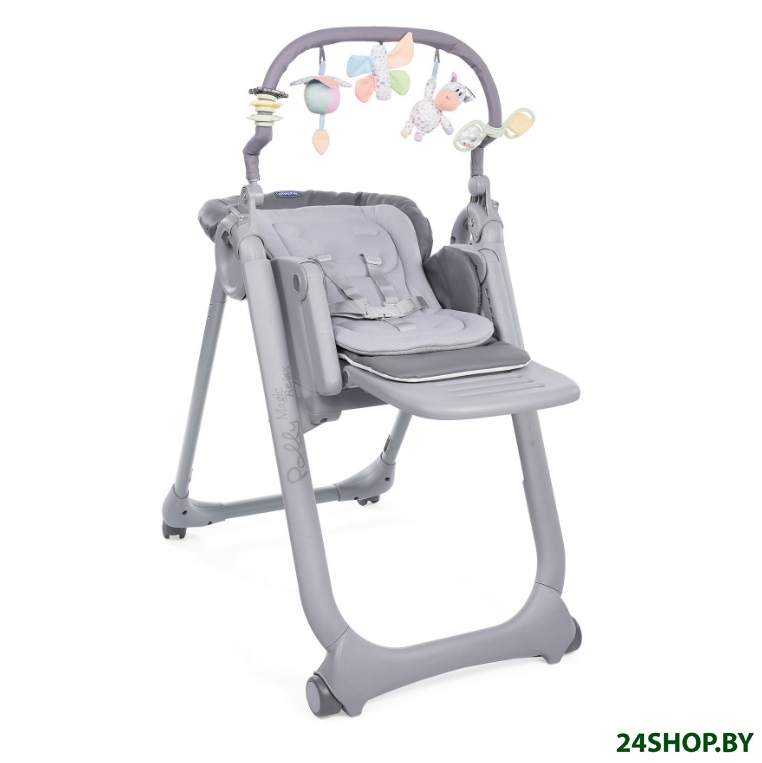 Стульчик для кормления Chicco Polly Magic Relax (graphite) Стульчик для кормления Chicco Polly Magic Relax (graphite)