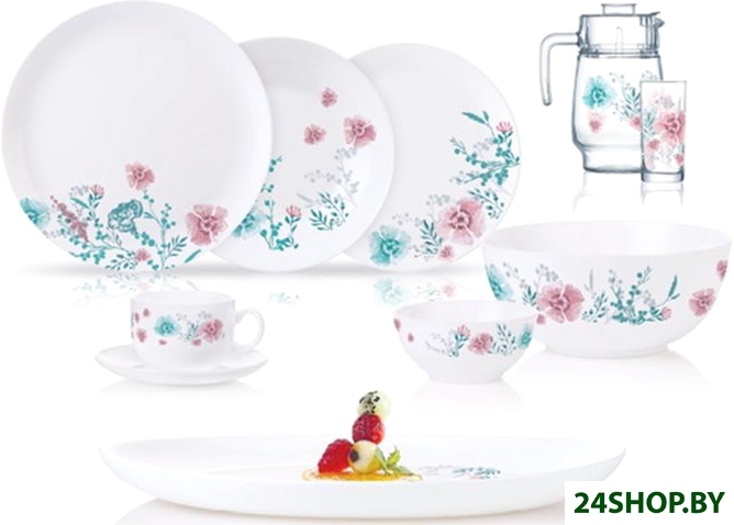 Столовый сервиз Luminarc Diwali Sabline P7274 (46 шт) Столовый сервиз Luminarc Diwali Sabline P7274 (46 шт)