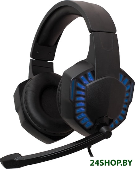 Наушники Ritmix RH-562M (черный/синий) Наушники Ritmix RH-562M (черный/синий)