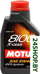 Моторное масло Motul 8100 X-cess 5W40 2л Моторное масло Motul 8100 X-cess 5W40 2л
