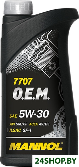 Моторное масло Mannol O.E.M. for Ford Volvo 5W-30 1л Моторное масло Mannol O.E.M. for Ford Volvo 5W-30 1л