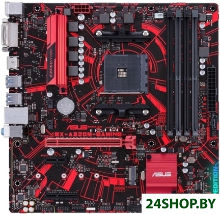 Материнская плата ASUS EX-A320M-GAMING Материнская плата ASUS EX-A320M-GAMING