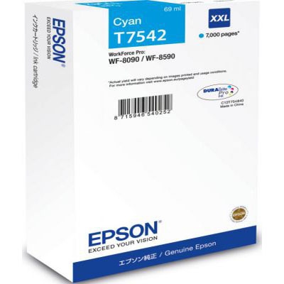 Чернильница EPSON C13T754240 Cyan Чернильница EPSON C13T754240 Cyan