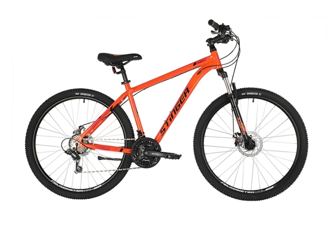 Велосипед STINGER Element Evo 27AHD.ELEMEVO.18OR1 Велосипед STINGER Element Evo 27AHD.ELEMEVO.18OR1