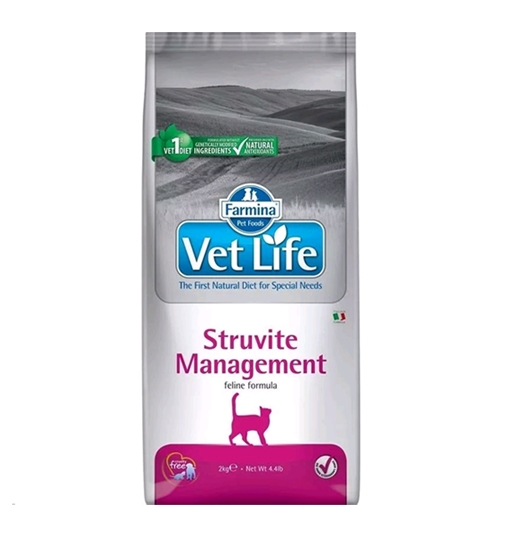 Сухой корм для кошек Farmina Vet Life Struvite Management (2 кг) Сухой корм для кошек Farmina Vet Life Struvite Management (2 кг)
