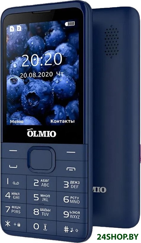 Телефон Olmio E29 (синий) Телефон Olmio E29 (синий)