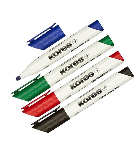 Набор маркеров Kores 246164 (4 цвета) Набор маркеров Kores 246164 (4 цвета)