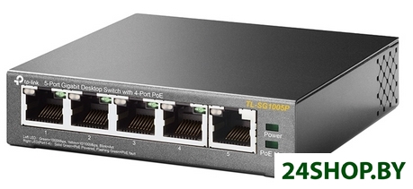Коммутатор TP-LINK TL-SG1005P Коммутатор TP-LINK TL-SG1005P