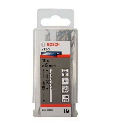 Набор оснастки Bosch 2608595062 (10 предметов) Набор оснастки Bosch 2608595062 (10 предметов)