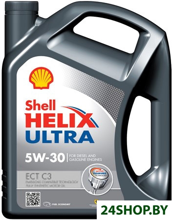 Моторное масло Shell Helix Ultra ECT C3 5W-30 4л Моторное масло Shell Helix Ultra ECT C3 5W-30 4л