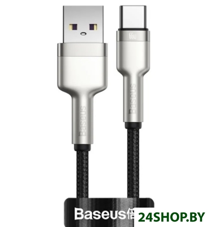 Кабель Baseus USB Type-A - USB Type-C CAKF000201 (2 м, черный) Кабель Baseus USB Type-A - USB Type-C CAKF000201 (2 м, черный)