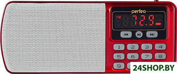 Радиоприемник Perfeo Егерь i120-RED Радиоприемник Perfeo Егерь i120-RED