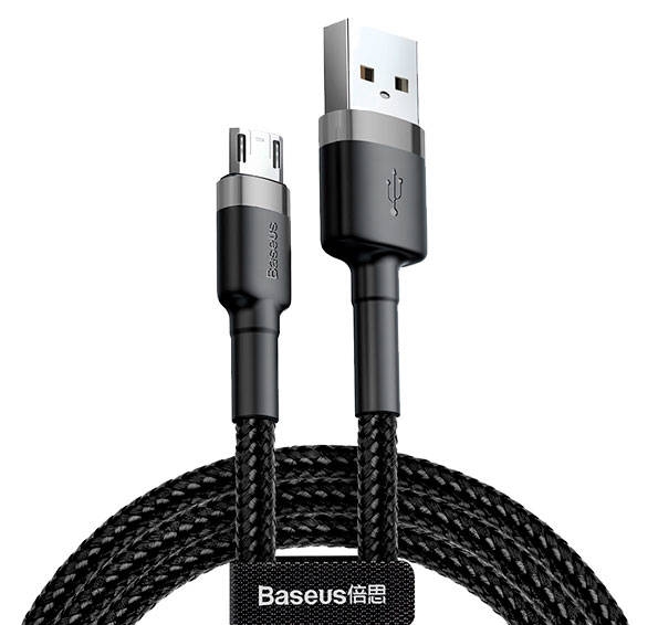 Кабель Baseus CATKLF-CG1 Gray/Black Кабель Baseus CATKLF-CG1 Gray/Black