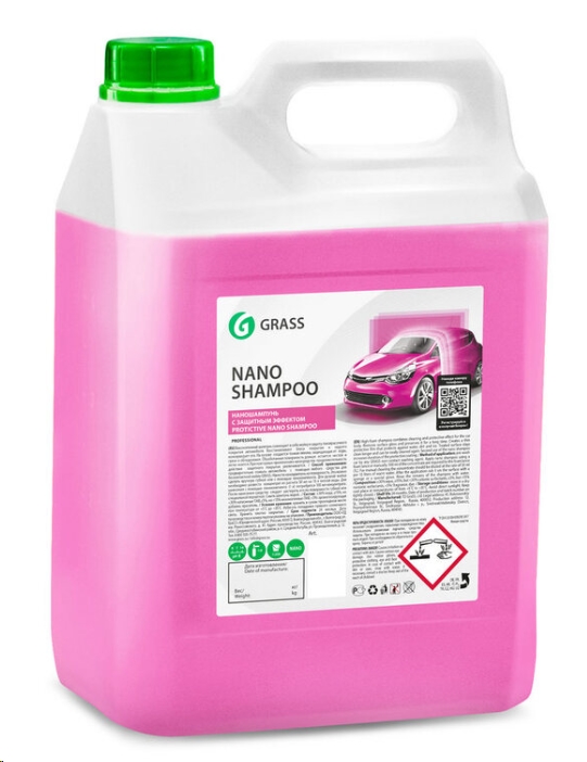 Grass Наношампунь Nano Shampoo 5кг 136102 Grass Наношампунь Nano Shampoo 5кг 136102