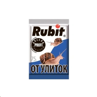 Средство от улиток РУБИТ АКСЕЛА 75г Средство от улиток РУБИТ АКСЕЛА 75г