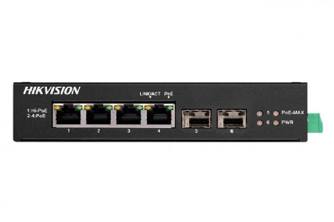Неуправляемый коммутатор Hikvision DS-3T0506HP-E/HS Неуправляемый коммутатор Hikvision DS-3T0506HP-E/HS