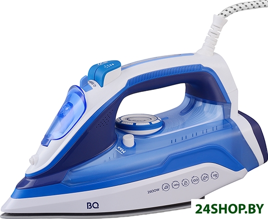 Утюг BQ SI1002 (белый, синий) Утюг BQ SI1002 (белый, синий)