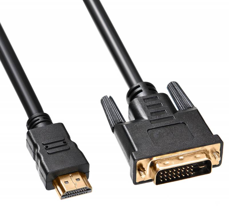 Кабель Buro HDMI-19M-DVI-D-5m 24M/19M (5 м) Кабель Buro HDMI-19M-DVI-D-5m 24M/19M (5 м)