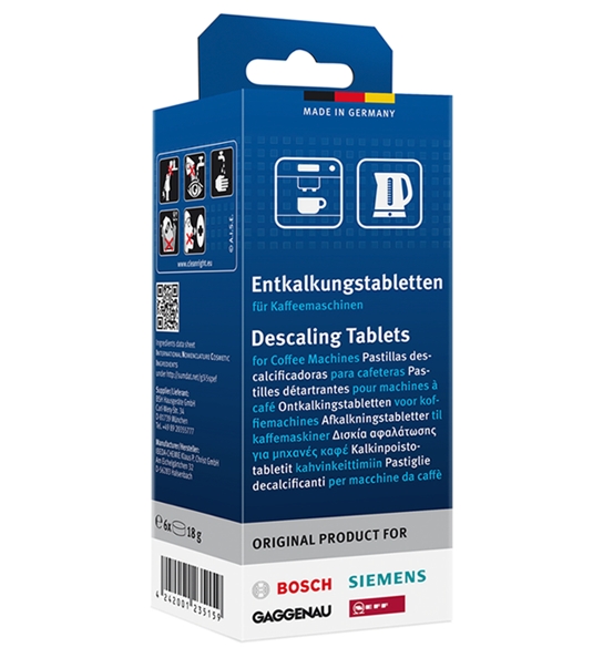 Таблетки для кофемашин Bosch TCZ6002 Таблетки для кофемашин Bosch TCZ6002