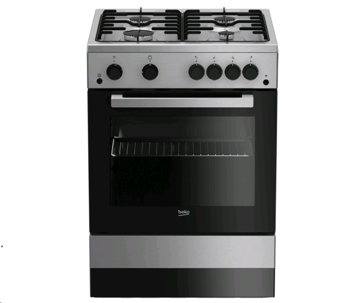 Газовая плита BEKO FSGT62110DXO (7738482115) (нержавеющая сталь) Газовая плита BEKO FSGT62110DXO (7738482115) (нержавеющая сталь)