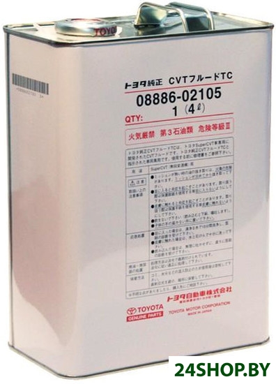 Трансмиссионное масло Toyota CVT FLUID TC (08886-02105) 4л Трансмиссионное масло Toyota CVT FLUID TC (08886-02105) 4л